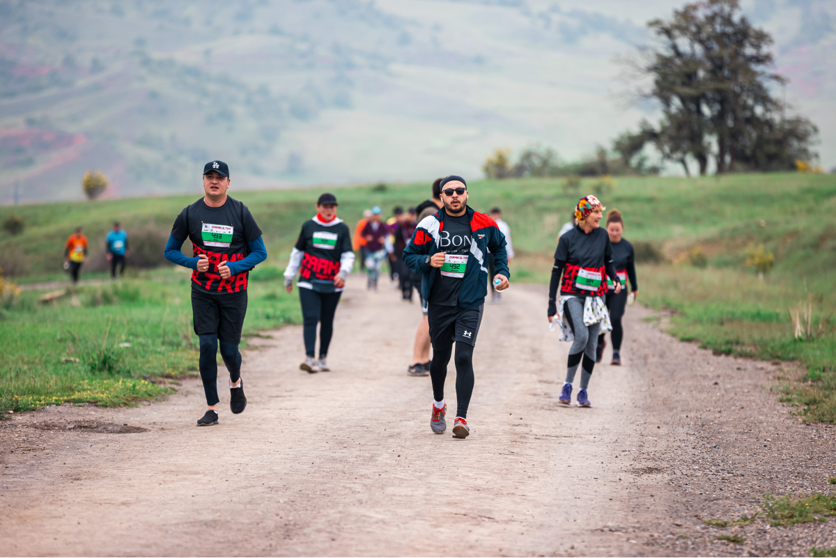 Participation in the charity ultra Marathon in Zamin